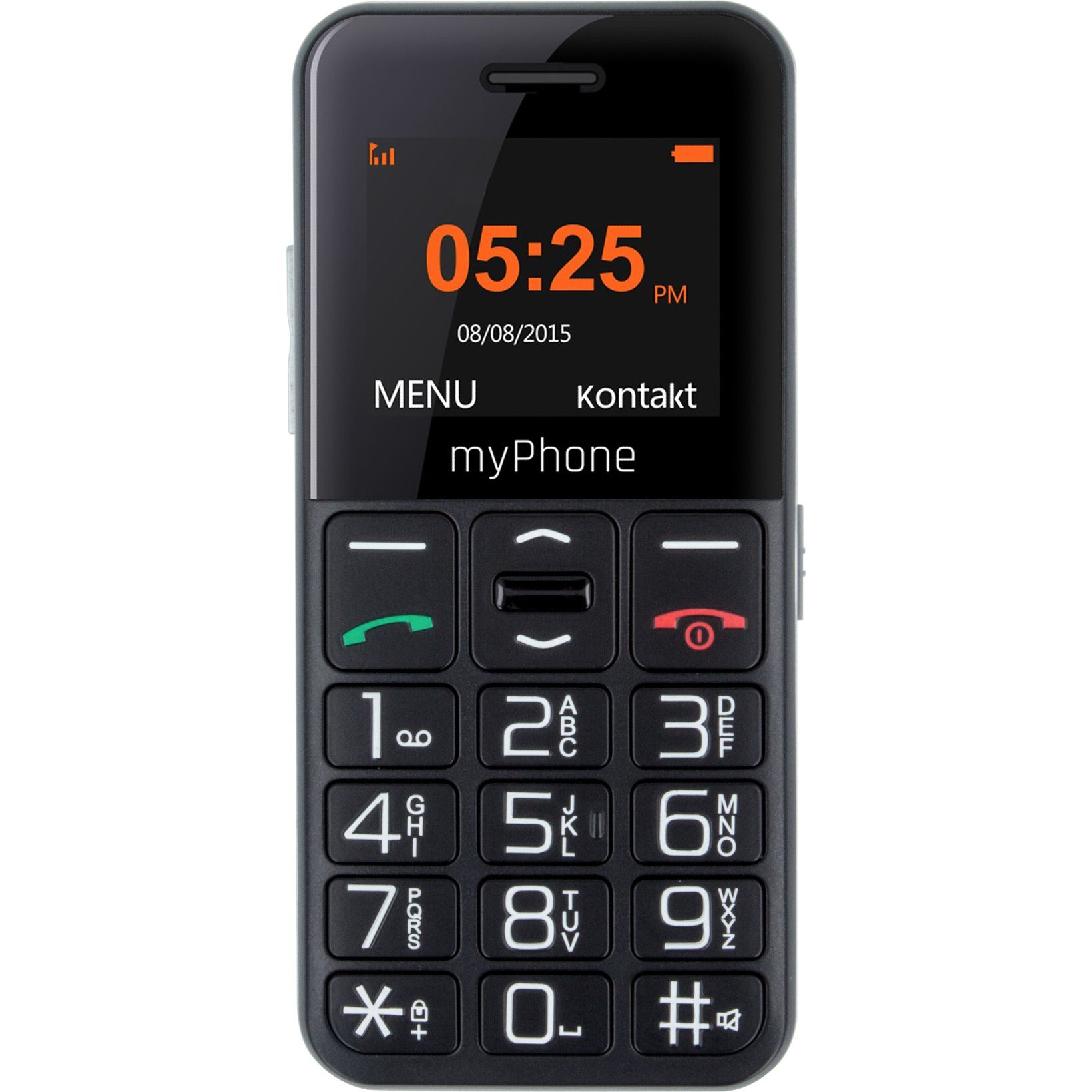 Telefon Mobil MyPhone Halo Easy Single SIM Black