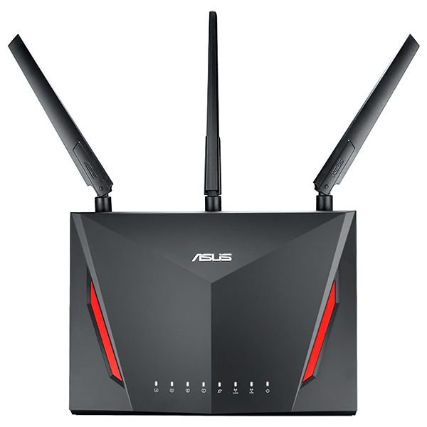 Router ASUS RT-AC86U WAN: 1xGigabit WiFi: 802.11ac-2900Mbps