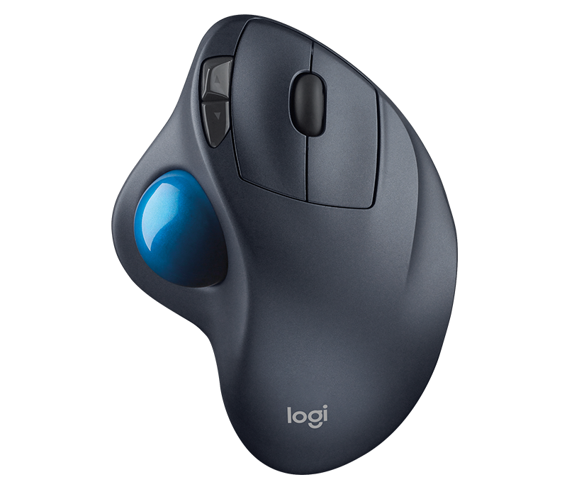 Mouse Wireless Logitech Trackball M570 Black