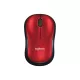 Mouse Wireless Logitech M185, Red