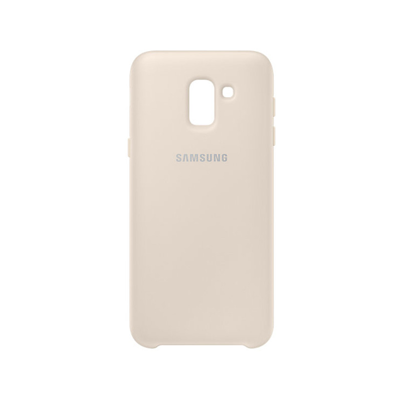 Capac de protectie Dual Layer Cover Samsung EF-PJ600 pentru Galaxy J6 2018 (J600) Gold