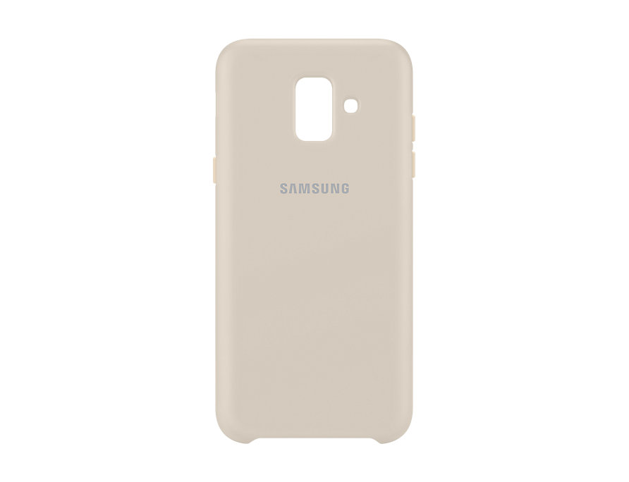 Capac de protectie Dual Layer Cover Samsung EF-PA600 pentru Galaxy A6 2018 (A600) Gold