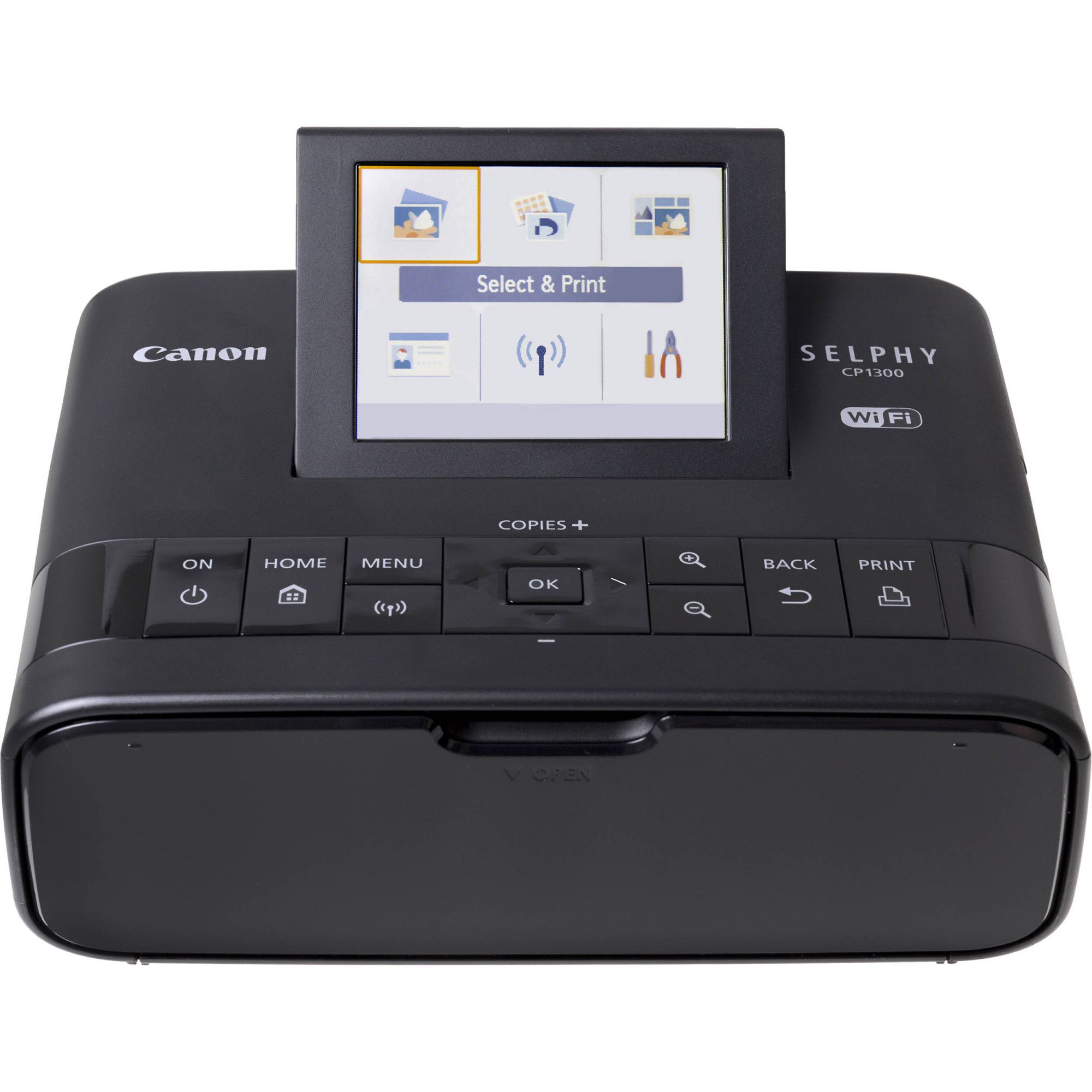 Imprimanta foto canon selphy cp1300 wi-fi airprint negru