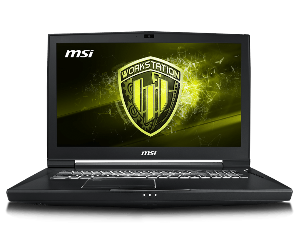 Notebook MSI WT75 8SM 17.3 Ultra HD Intel Xeon E-2176G Quadro P5200-16GB RAM 32GB HDD 1TB + 2xSSD 512GB Windows 10 Pro