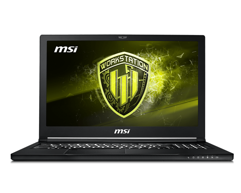 Notebook MSI WS63 8SJ 15.6 Full HD Intel Core i7-8750H Quadro P2000-4GB RAM 32GB HDD 1TB + SSD 256GB Windows 10 Pro