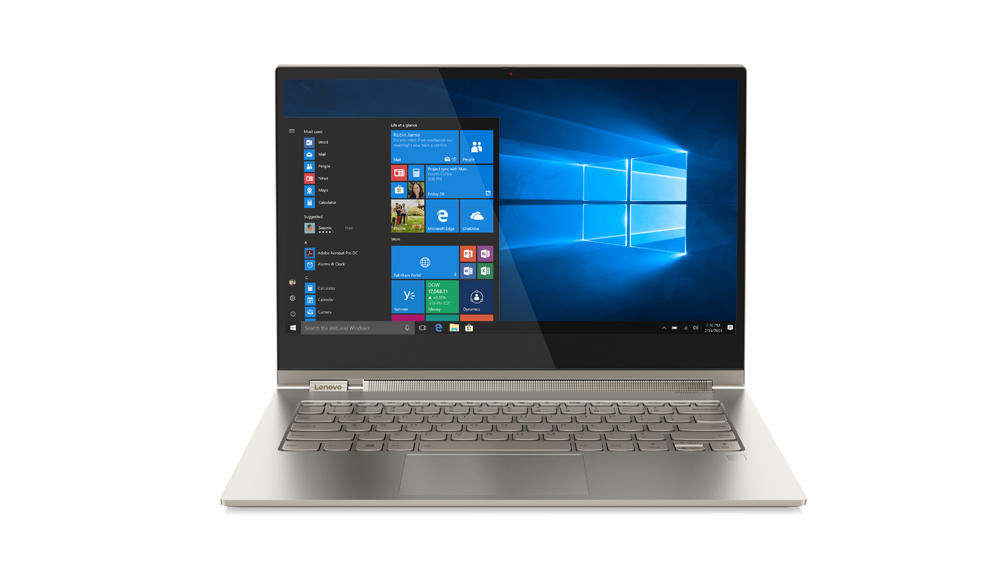Ultrabook Lenovo Yoga C930 13.9 Full HD Touch Intel Core i7-8550U RAM 8GB SSD 512GB Windows 10 Home Argintiu