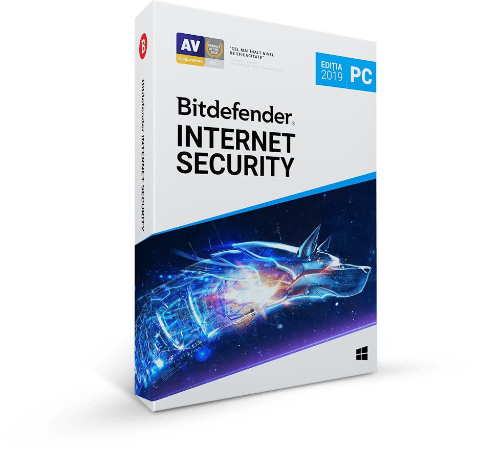 Bitdefender Internet Security 2019 1 an 3 utilizatori Noua Retail