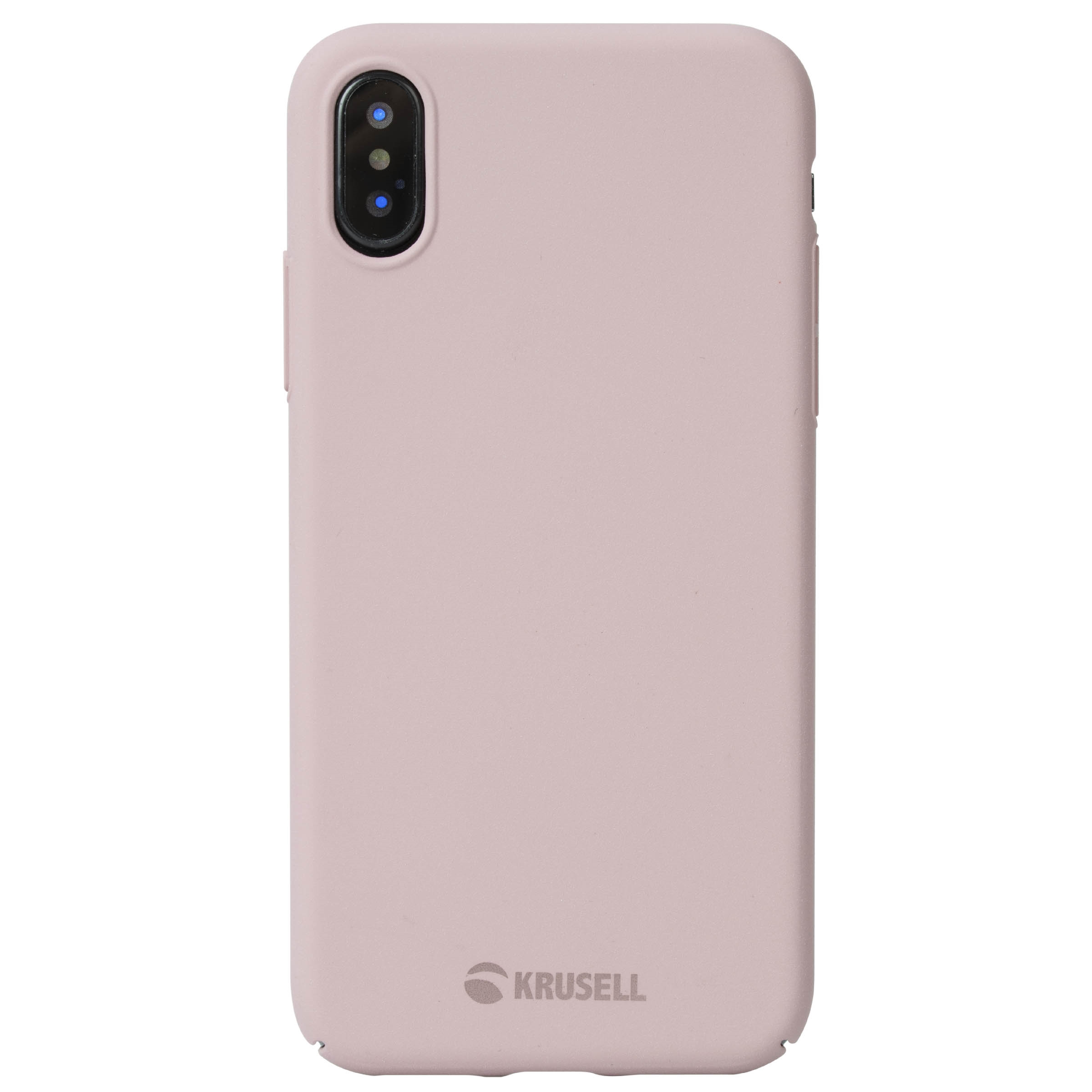 Capac protectie spate Krusell Sandby Cover pentru Apple iPhone XS Max 6.5″ Dusty Pink