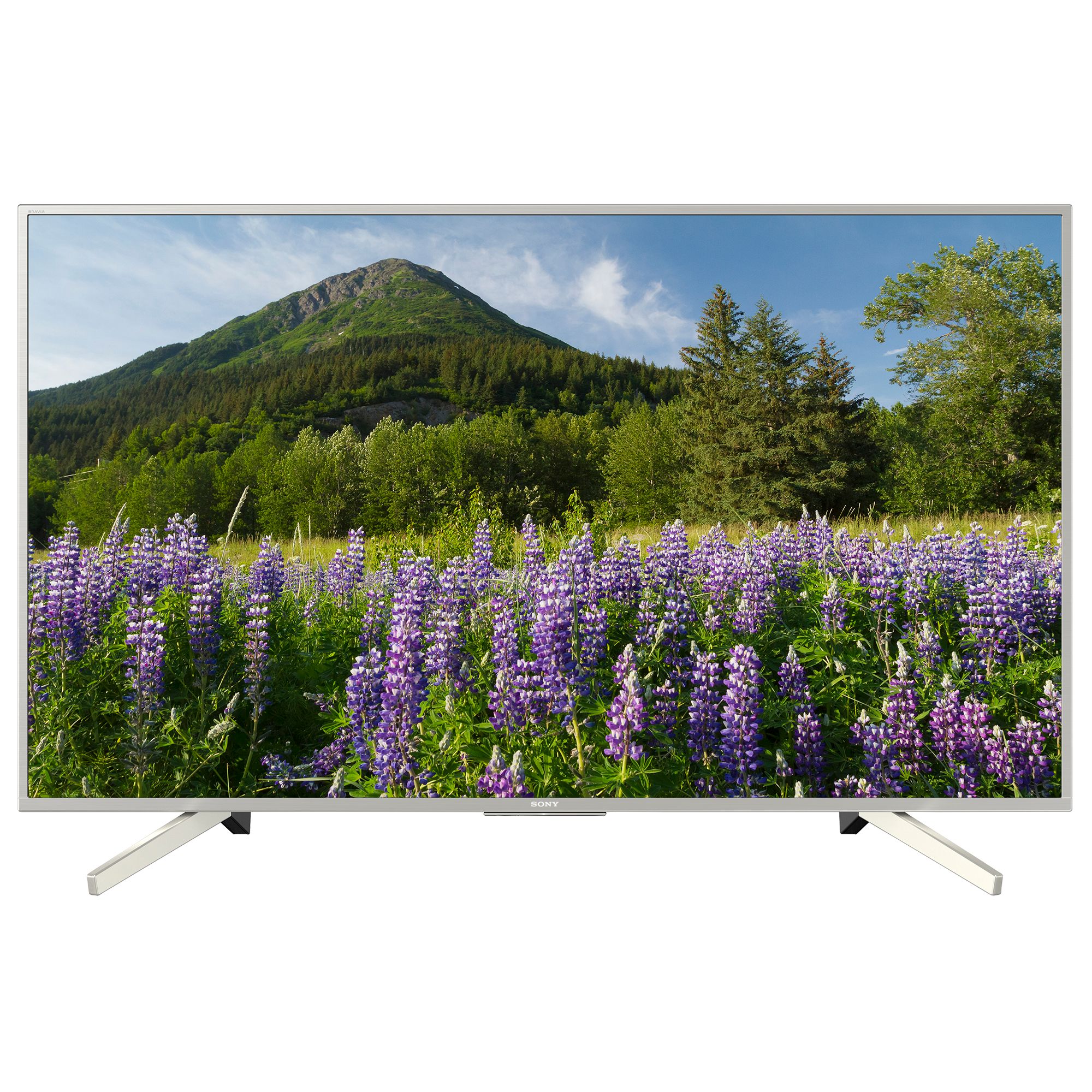 Televizor LED Sony Smart TV KD-43XF7077 108cm 4K Ultra HD HDR Argintiu
