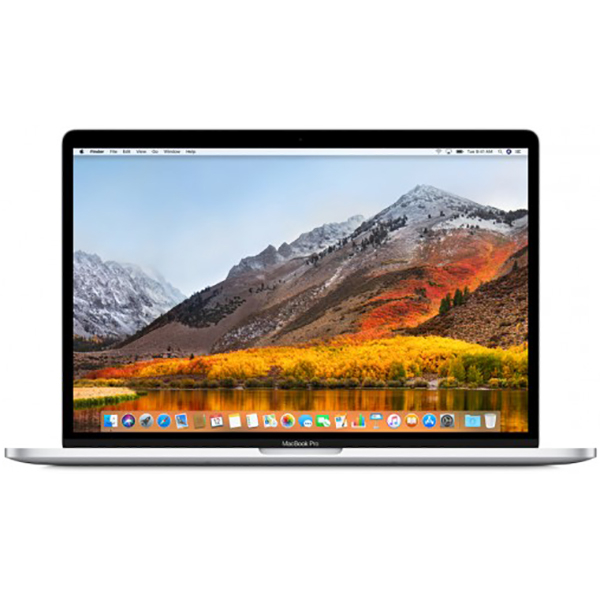 Notebook Apple MacBook Pro 2018 15.4 Retina Touch Bar Intel Core i7 2.6 GHz Radeon Pro 560X-4GB RAM 16GB SSD 512GB Tastatura RO Silver