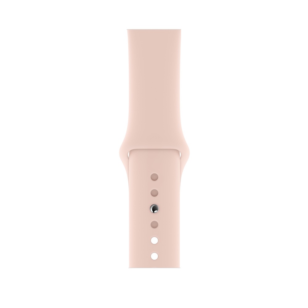 Curea Smartwatch Apple pentru Apple Watch Series 4 44mm Pink Sand Sport Band - S/M & M/L