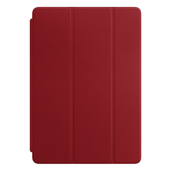 Husa Apple Leather Smart Cover pentru iPad Pro 10.5 Red