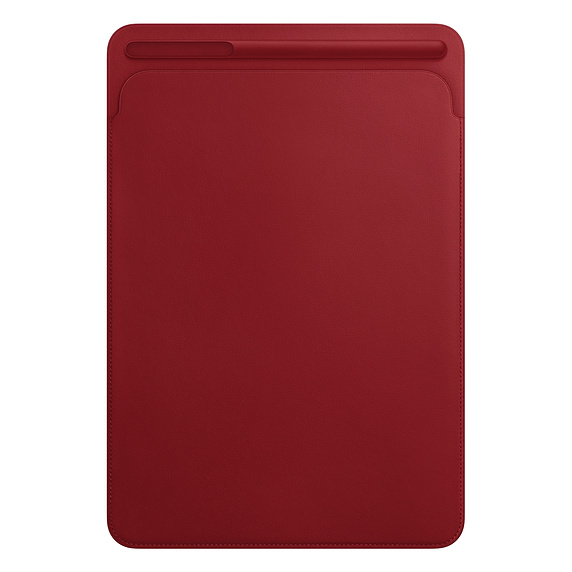 Husa apple leather sleeve pentru ipad pro 10.5 red