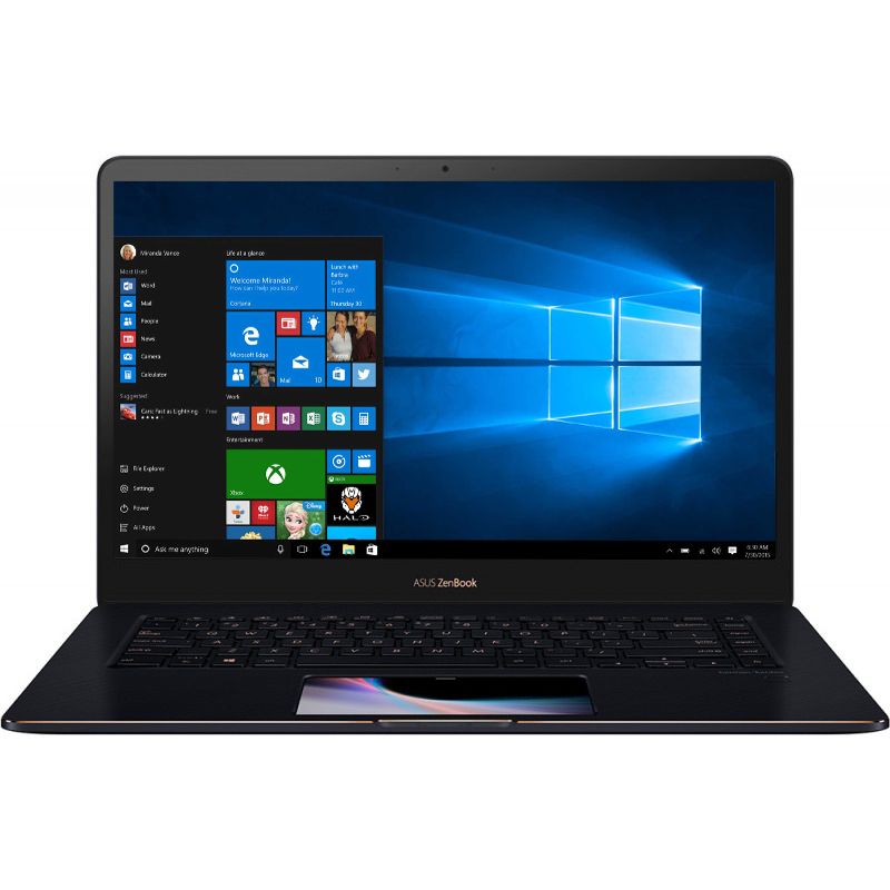 Ultrabook Asus ZenBook Pro UX580GE 15.6 Full HD Touch Intel Core i9-8950HK GTX 1050 Ti-4GB RAM 16GB SSD 512GB Windows 10 Pro Albastru