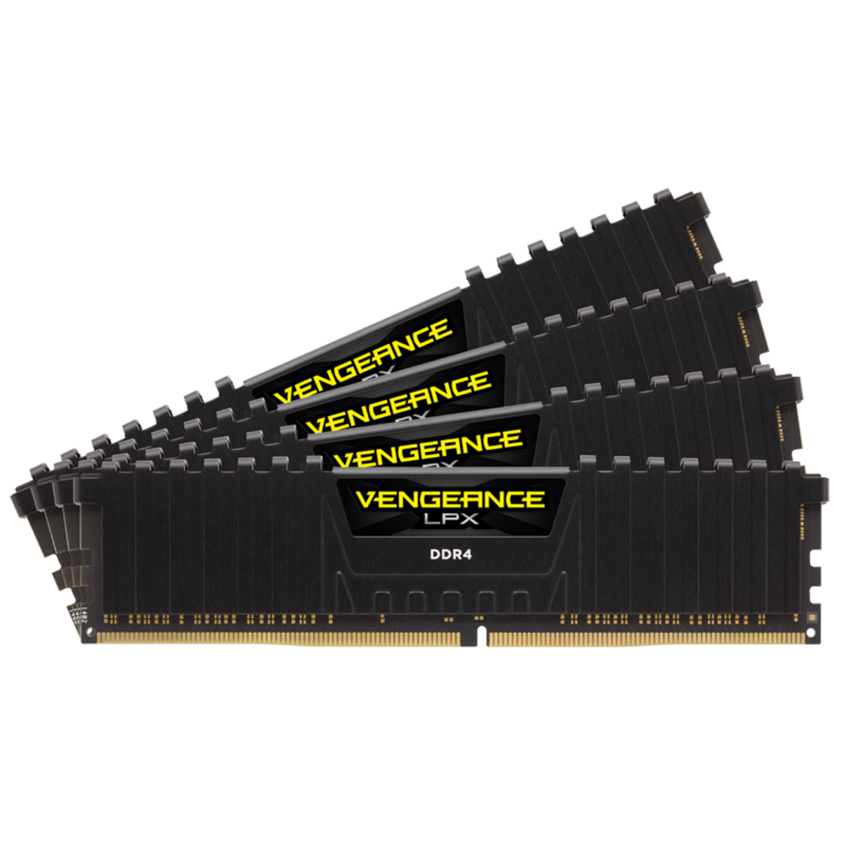 Memorie Desktop Corsair Vengeance LPX 32GB(4 x 8GB) DDR4 2666MHz Black