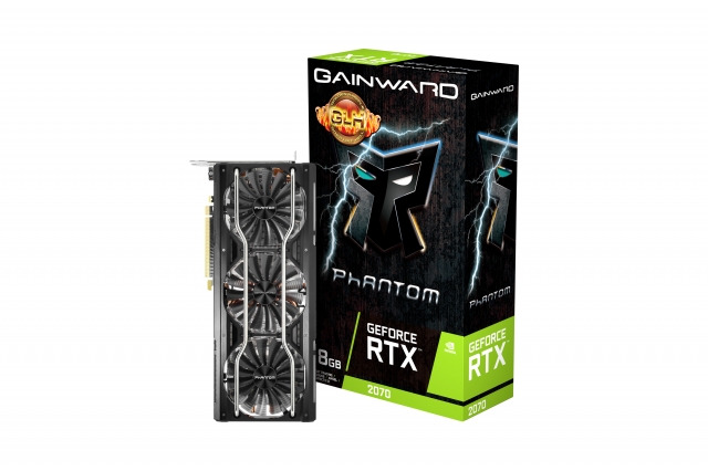 Placa Video Gainward GeForce RTX 2070 Phantom GS GLH 8GB GDDR6 256 biti