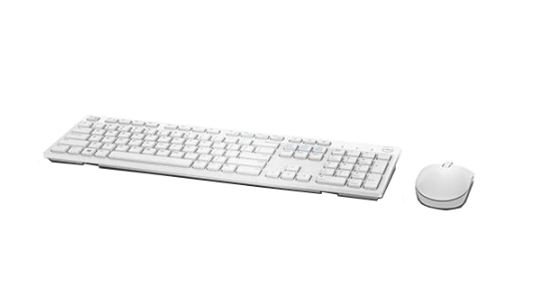 Kit Tastatura & Mouse Dell KM636 US Layout White