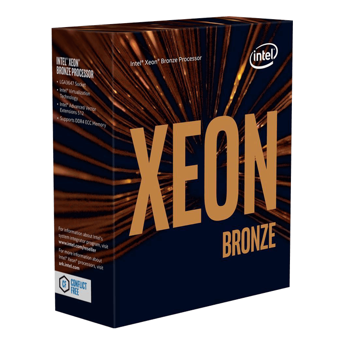 Procesor Server Intel Xeon Bronze 3104 (1.7GHz/6-core/8.25MB/85W) Box