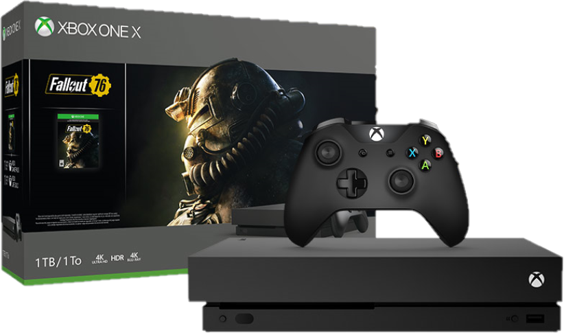 Consola Microsoft Xbox One X 1TB + Fallout 76