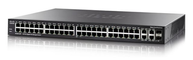 Switch Cisco SG350-28SFP-K9 fara PoE 24xSFP