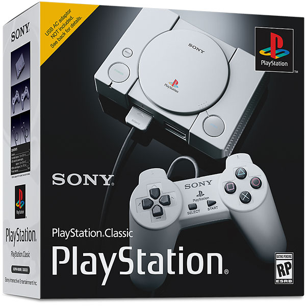 Consola Sony PlayStation Classic + 20 jocuri preinstalate