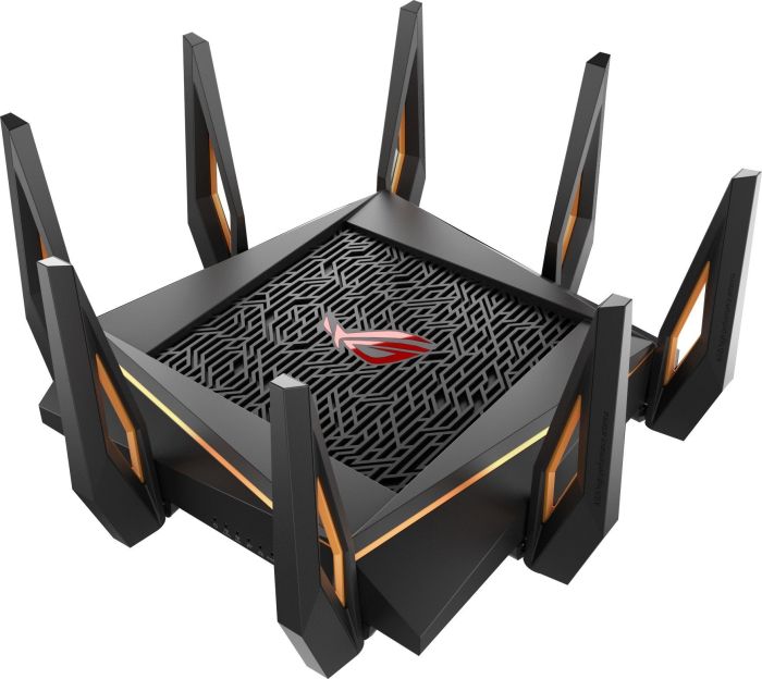 Router asus rog rapture gt-ax11000 wan: 1xgigabit wi-fi: 802.11ax-6000mbps