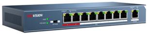 Switch Hikvision DS-3E0109P-E fara management cu PoE 8x100Mbps-RJ45