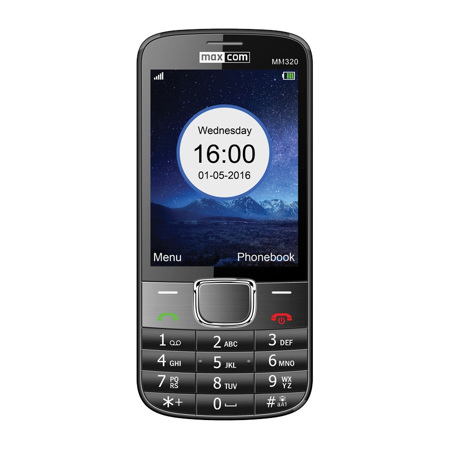 Telefon Mobil Maxcom Classic MM320 Single SIM Black