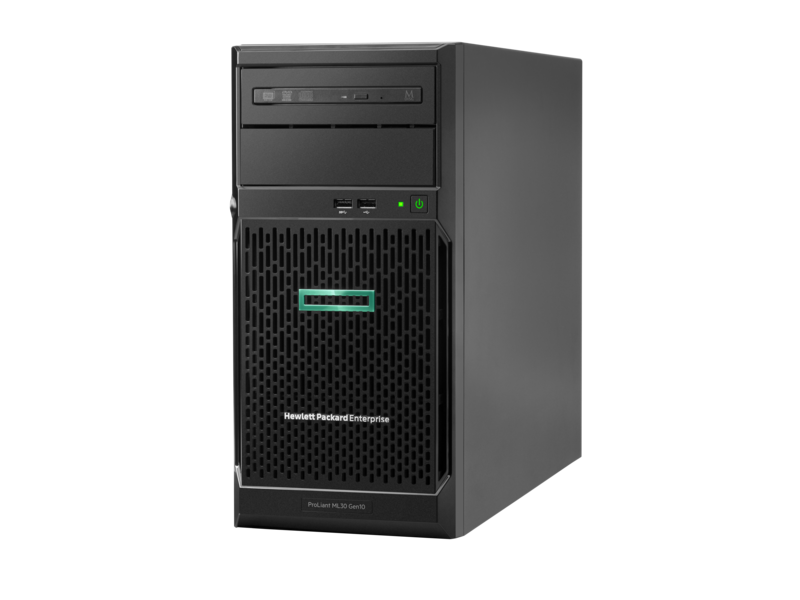 Server HPE ProLiant ML30 Gen10 Intel Xeon E-2124 No HDD 8GB RAM 4xLFF 350W