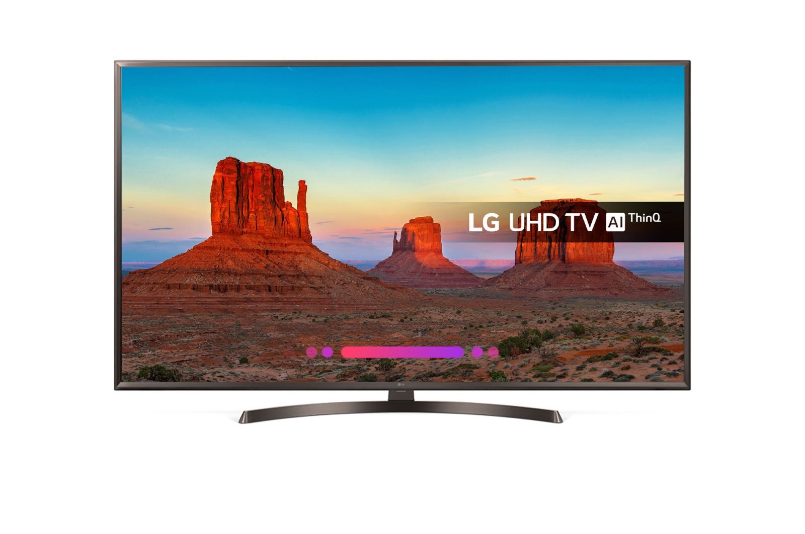 Televizor LED LG Smart TV 65UK6400PLF 165cm 4K Ultra HD Maro inchis