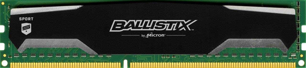 Memorie Desktop Crucial Ballistix Sport 8GB DDR4 1600MHz CL9 1.5V Unbuffered