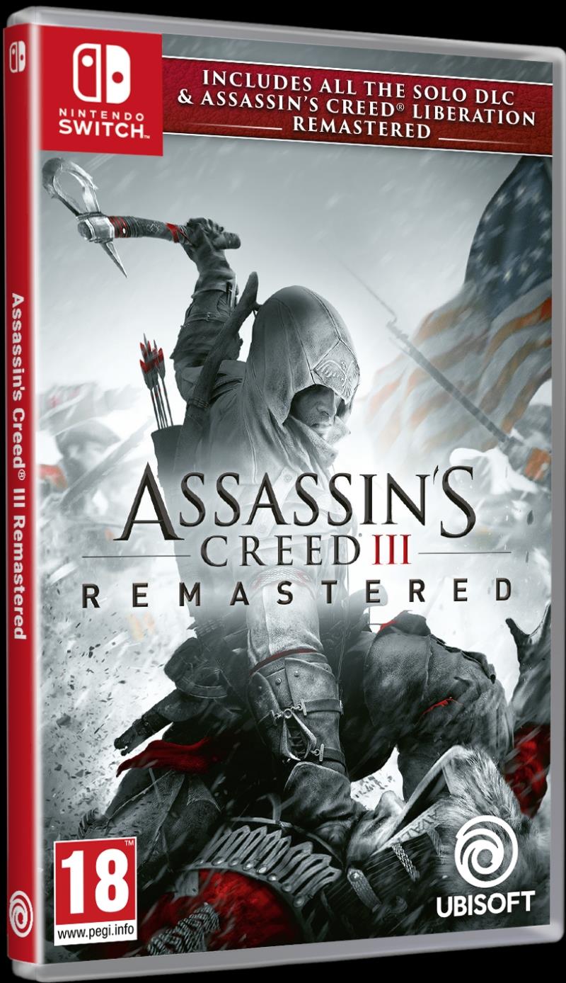 Ubisoft Assassins creed 3 & assassins creed liberation remastered - nintendo switch