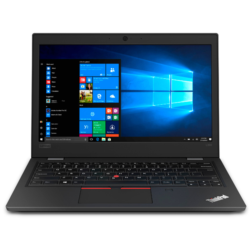 Notebook Lenovo ThinkPad L390 13.3 Full HD Intel Core i3-8145U RAM 8GB SSD 256GB Windows 10 Pro Negru