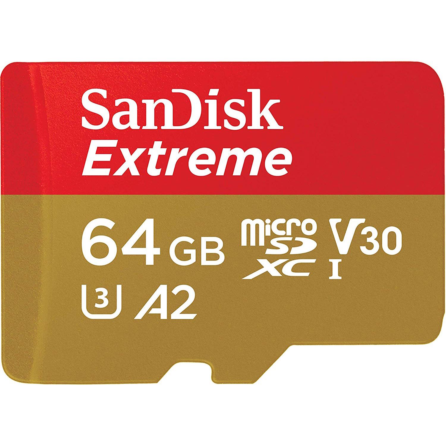 Card de memorie SanDisk Extreme Micro SDXC 64GB UHS-I V30 CL10