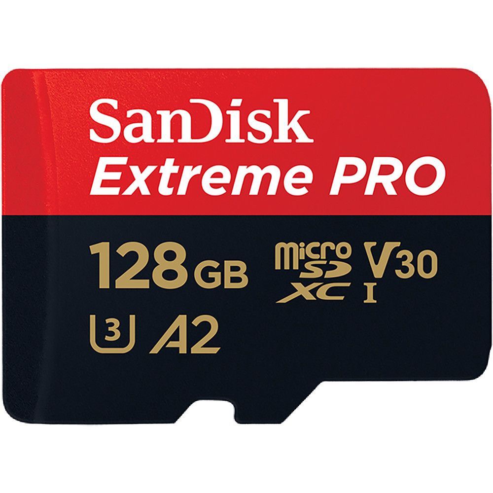 Card de memorie SanDisk Extreme PRO Micro SDXC 128GB UHS-I V30 CL10