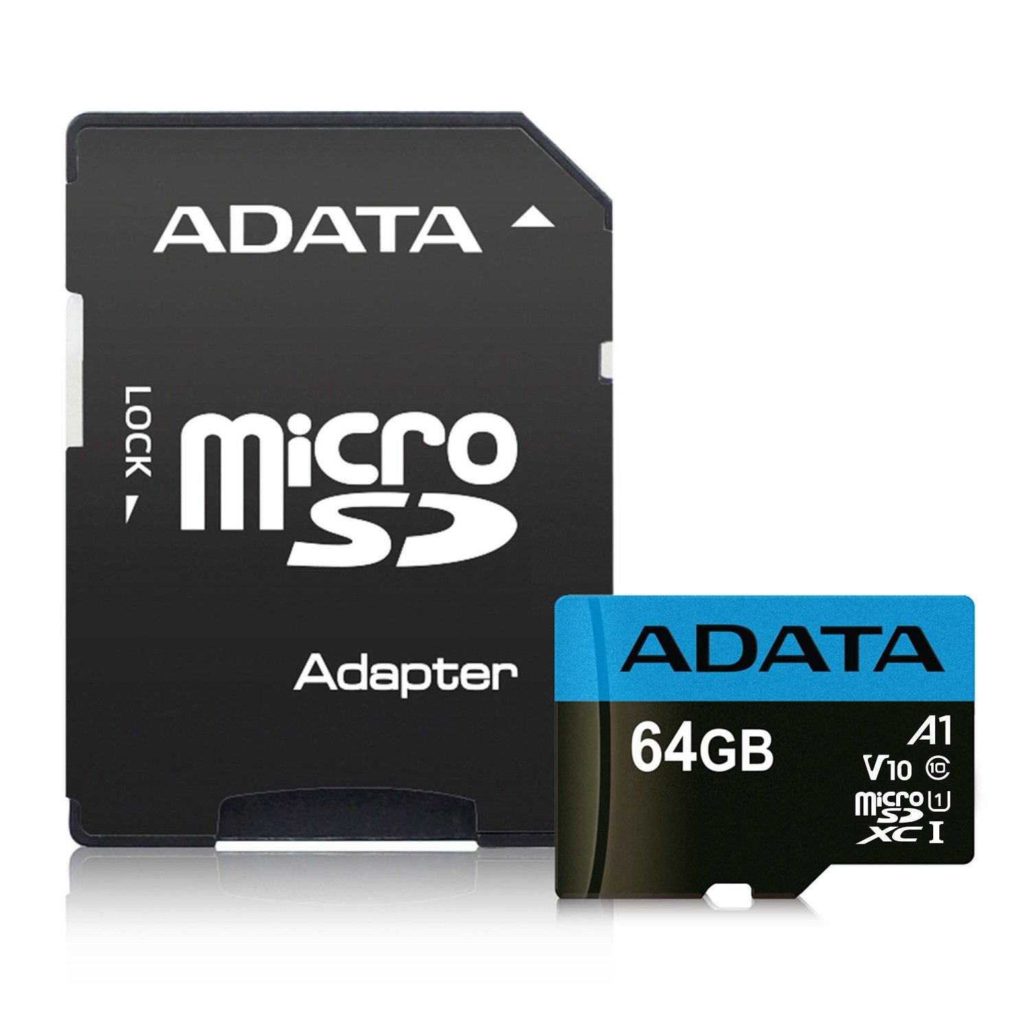 Card de Memorie A-Data Premier Micro SDXC 64GB UHS 1 V10 CL10 + Adaptor