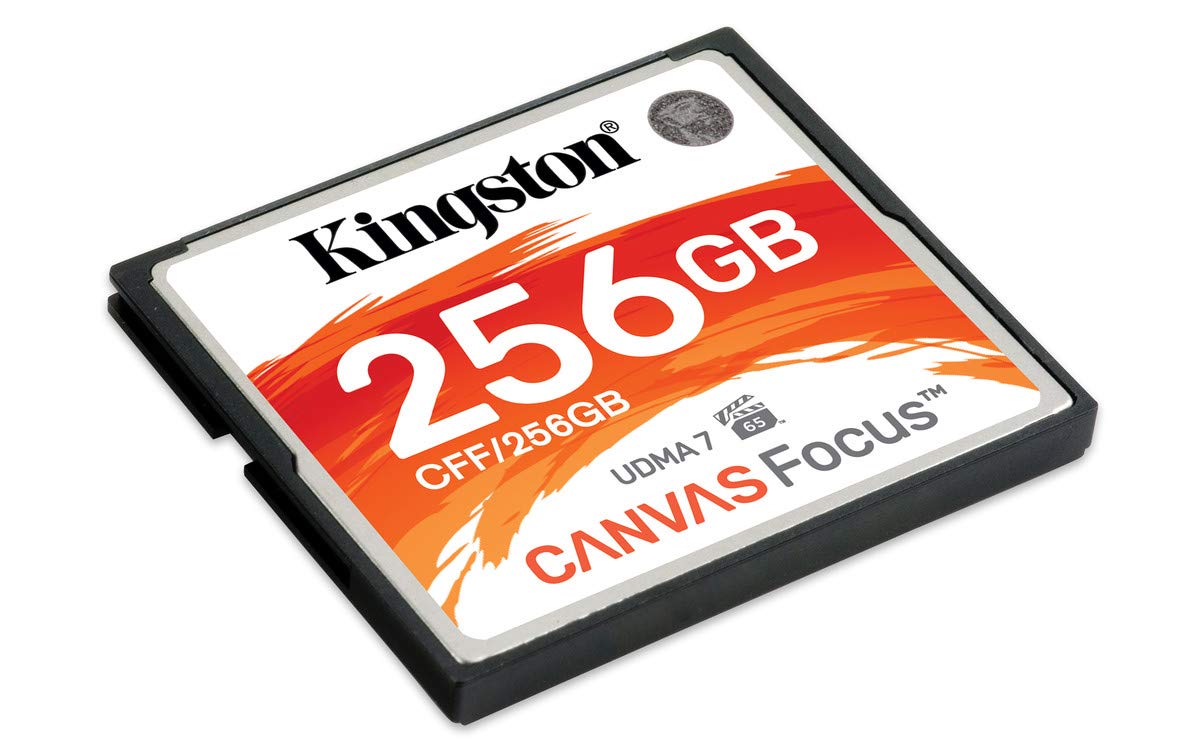 Card de memorie kingston canvas focus compactflash 256gb