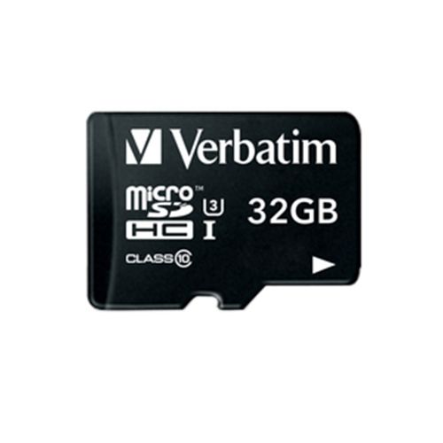 Card de Memorie Verbatim Pro U3 Micro SDHC 32GB V30 CL10 + Adaptor