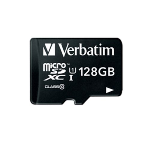 Card de Memorie Verbatim Premium U1 Micro SDXC 128GB V10 CL10 + Adaptor