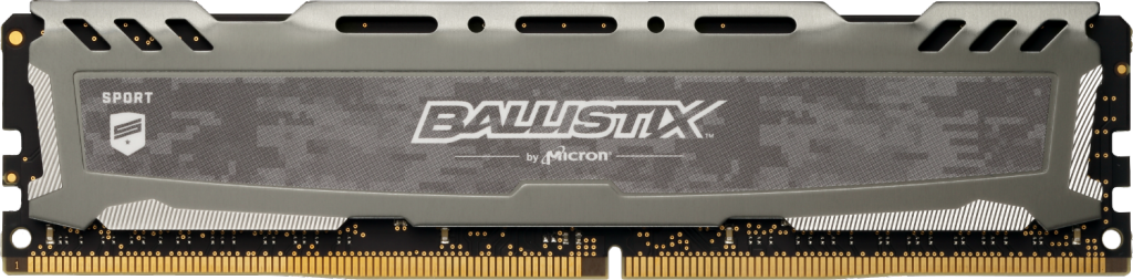 Memorie Desktop Crucial Ballistix Sport LT Gray 16GB DDR4 3000MHz CL15