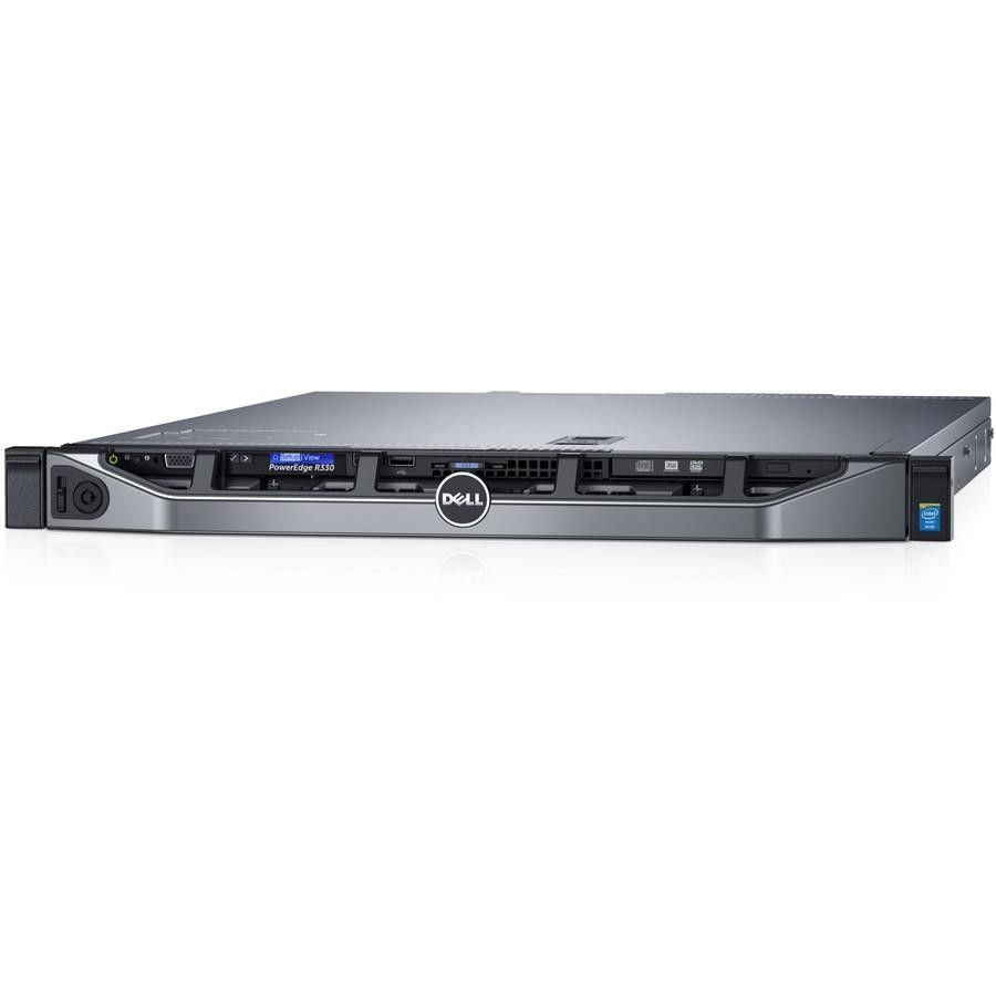 Server Dell PowerEdge R230 Intel Xeon E3-1220 v6 8GB RAM 1TB HDD PERC H330 250W Single HotPlug iDRAC8 Basic