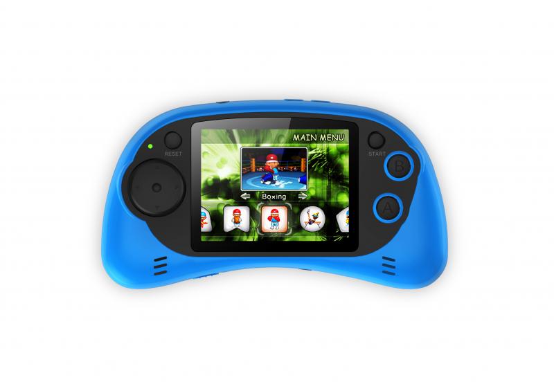 Serioux Consola jocuri portabila ecran 2.7 200 jocuri incluse albastru
