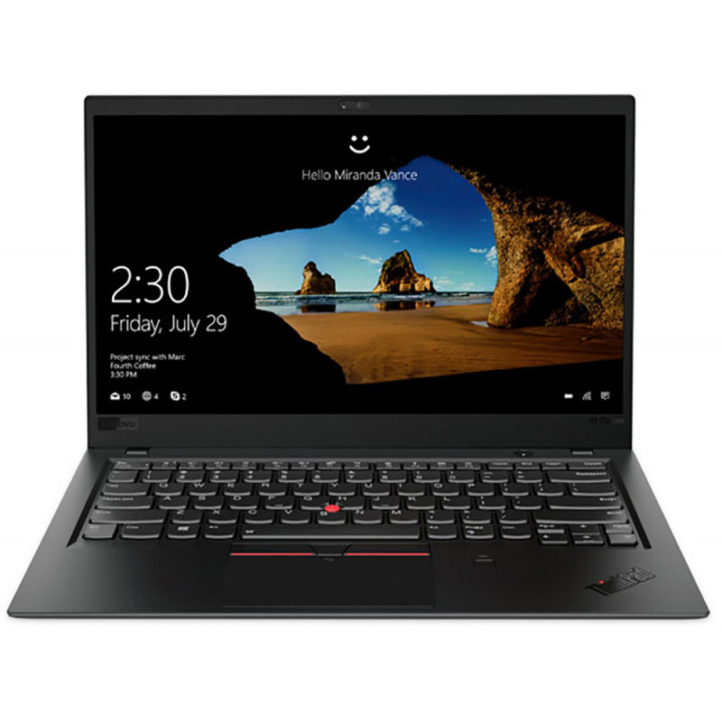 Ultrabook Lenovo ThinkPad X1 Carbon 6 14 WQHD Intel Core i5-8250U RAM 8GB SSD 512GB Windows 10 Pro 4G Negru