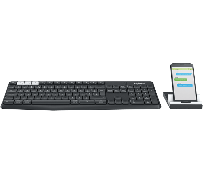 Tastatura Logitech K375S Multi-Device Layout DE