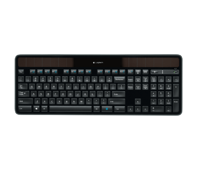 Tastatura Logitech Wireless Solar K750 Layout DE