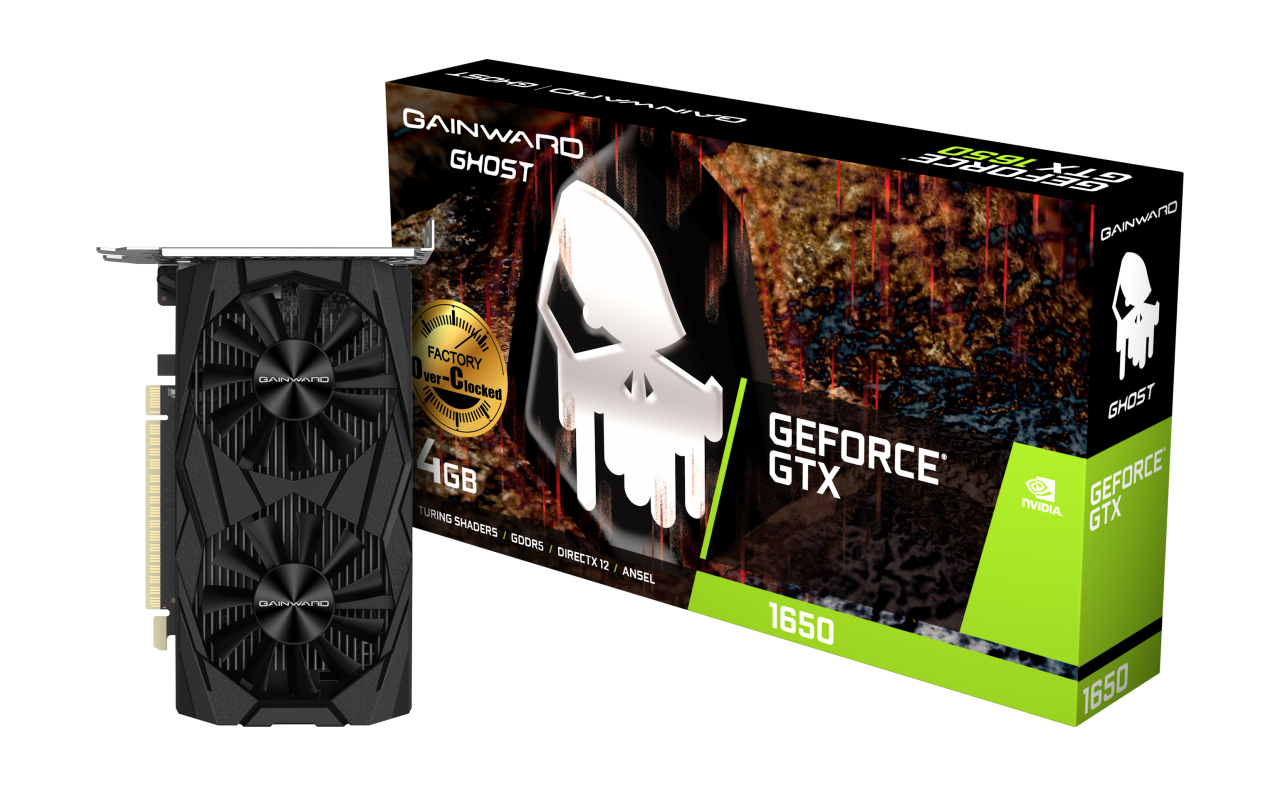 Placa Video Gainward GeForce GTX 1650 Ghost OC 4GB GDDR5 128 biti
