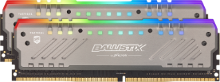 Memorie Desktop Crucial Ballistix Tactical Tracer RGB 16GB(2 x 8GB) DDR4 3000Mhz CL16