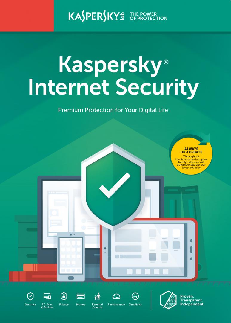 Kaspersky Internet Security 2019 2 utilizatori 2 ani New