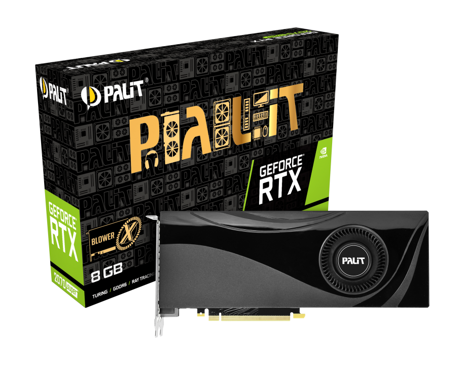 Placa Video Palit GeForce RTX 2070 SUPER X 8GB GDDR6 256 biti