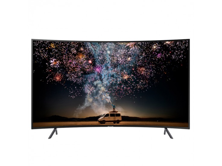 Televizor LED Samsung Smart TV UE49RU7372 Curbat 123cm 4K Ultra HD Negru
